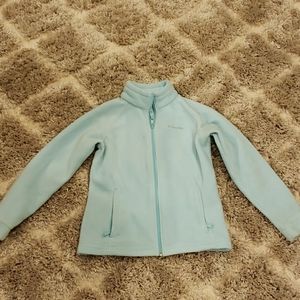 Teal Columbia fleece jacket